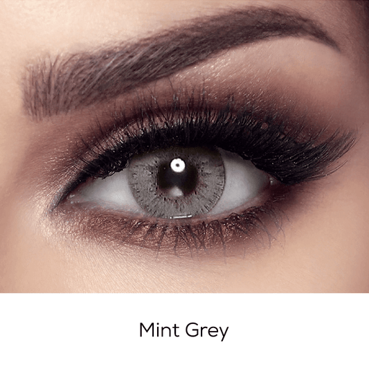 Elite Mint Grey - Colour Lenses