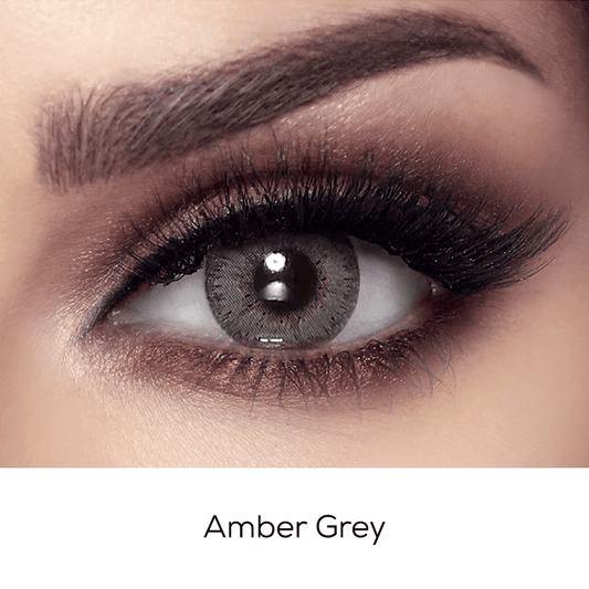 Elite Amber Grey - Colour Lenses