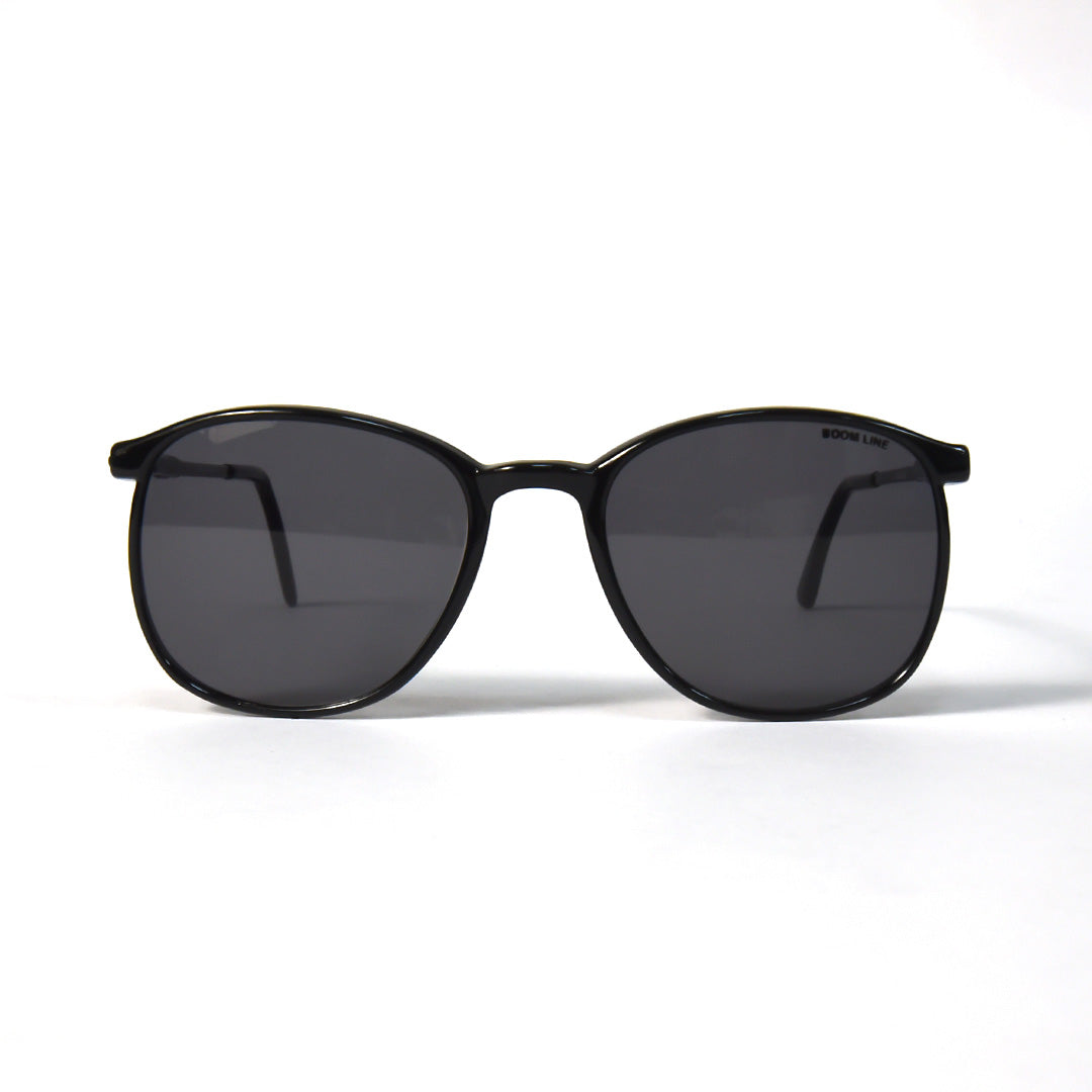 Boom M-1102 - Black Plastic Sunglasses