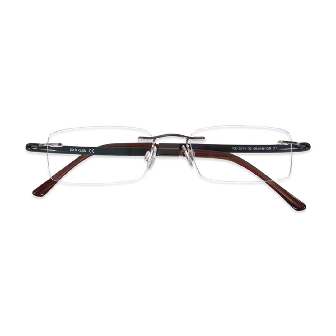 PoleOptik KE2572-02 - Rectangle Frame Eyeglasses