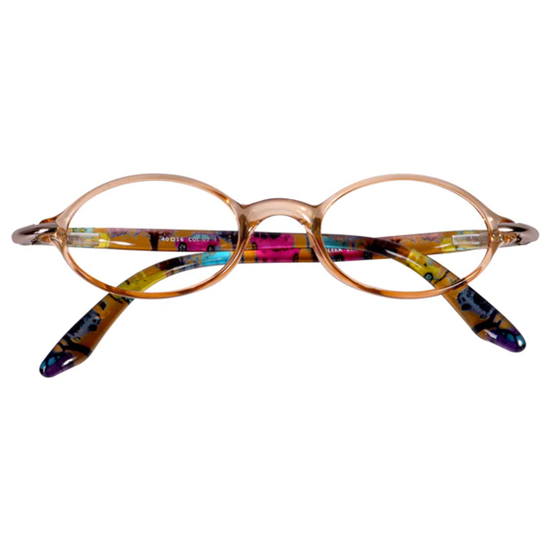 SleekLine SL853-07 Oval Frame Eyeglasses