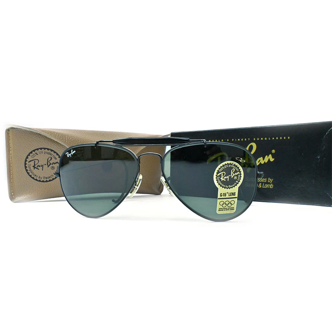 Rayban L9500-BLACK/G-15 - Aviator Sunglasses