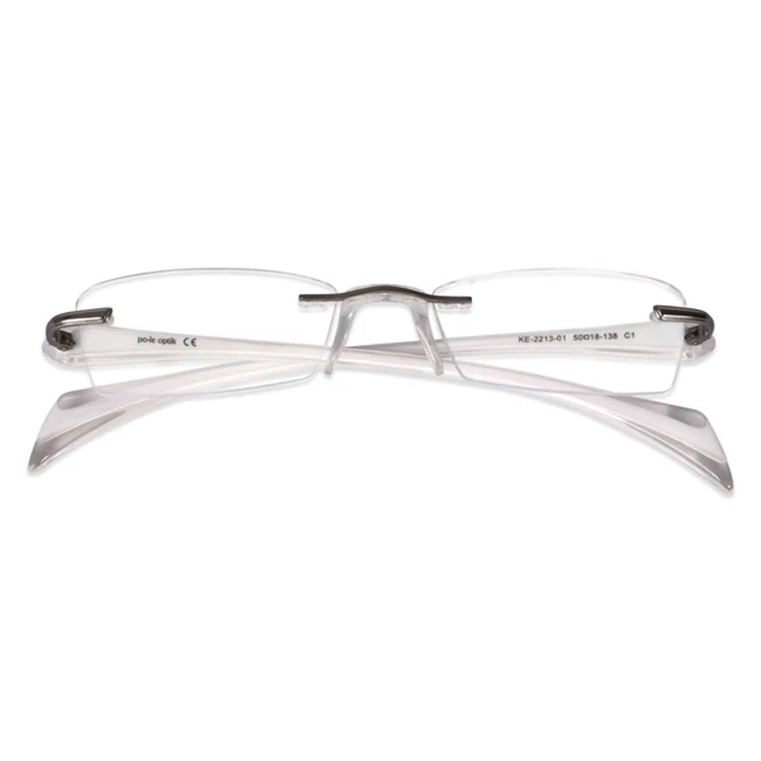 PoleOptik K-2213-01 - Rectangle Frame Eyeglasses