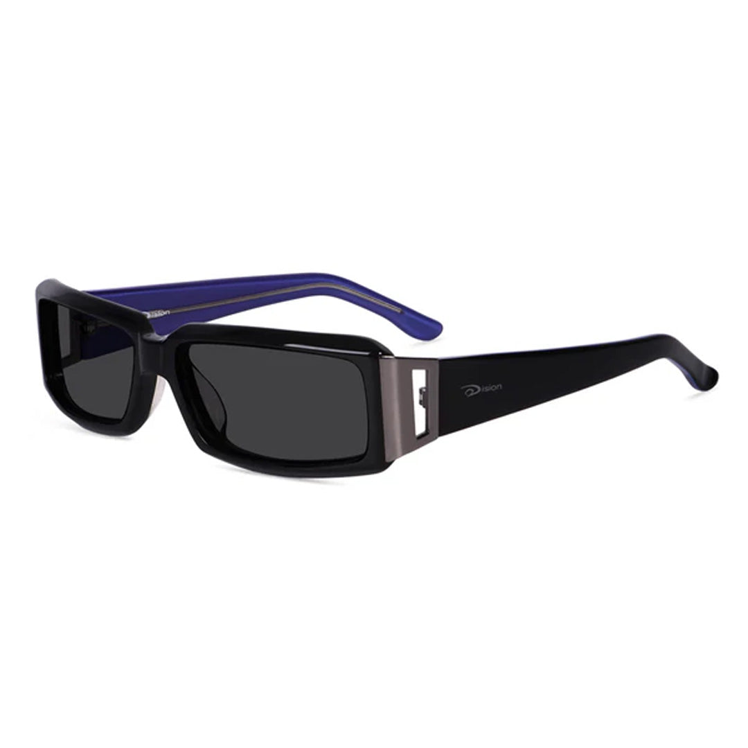 OVision 3245-11BL Rectangle Frame Sunglasses