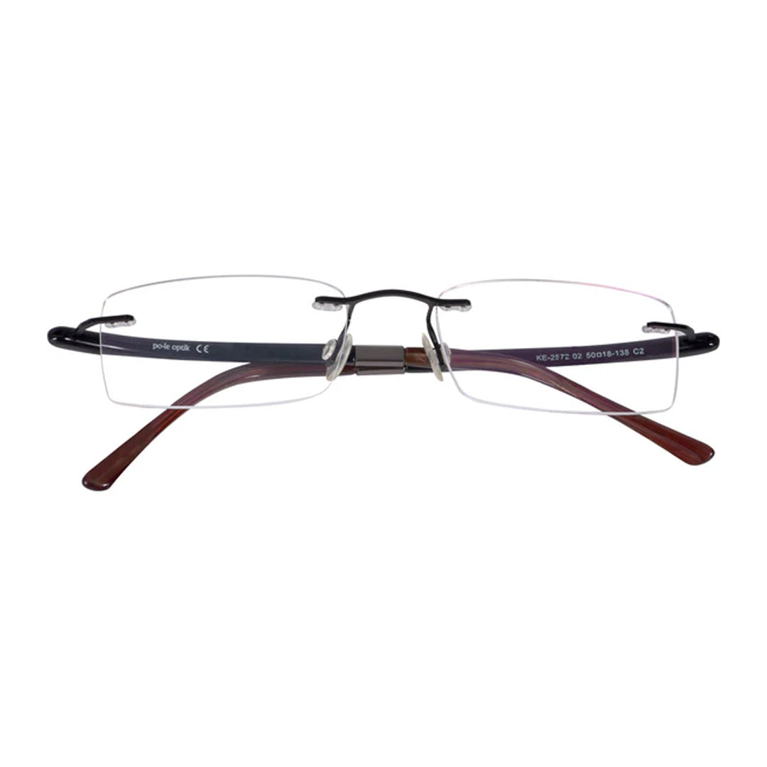 PoleOptik KE2572-02 - Rectangle Frame Eyeglasses