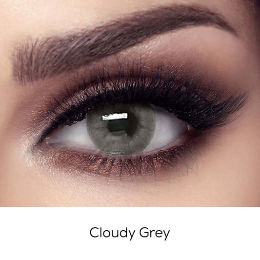 Elite Cloudy Grey - Colour Lenses