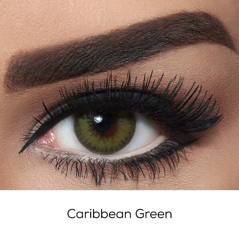 Diamond Caribbean Green - Colour Lenses