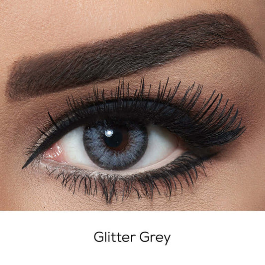 Diamond Glitter Grey - Colour Lenses