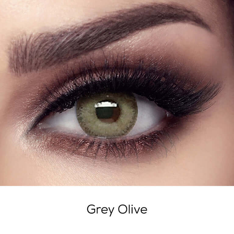 Elite Grey Olive - Colour Lenses