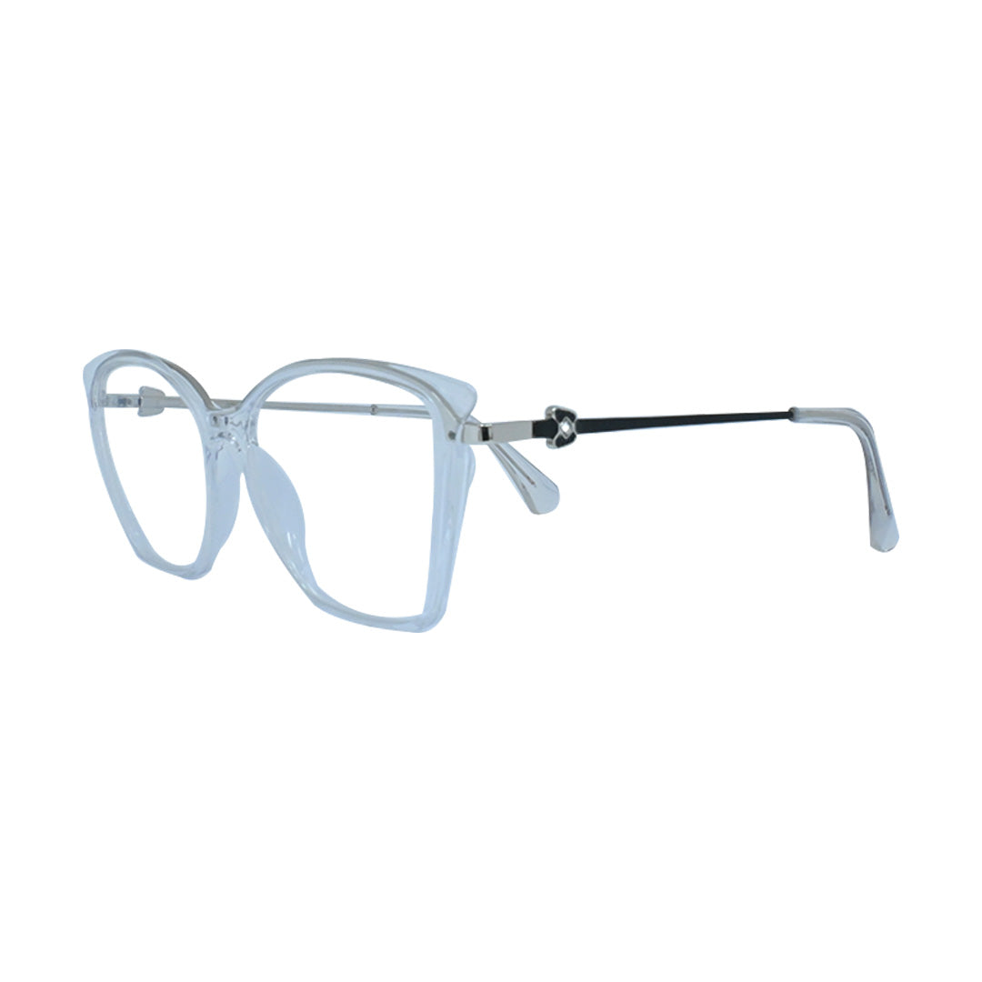 Trendy METAL-CH057M2-C - Transparent Eyeglasses