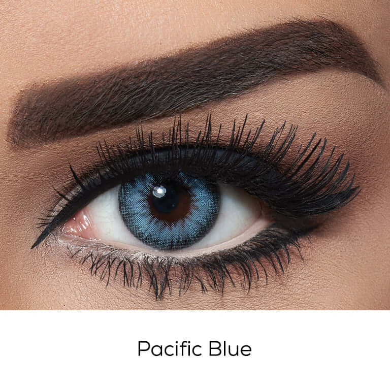 Diamond Pacific Blue - Colour Lenses