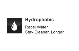 Hydrophobic lens